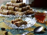 Pistachio and Cashew Baklava Fingers