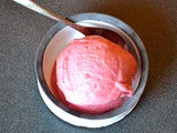 Rhubarb Lime Vanilla Bean Sorbet