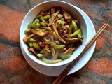 Spicy Cantonese Pork and Jellyfish with Celery