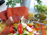 Music washes away from the soul the dust of everyday life. – Berthold Auerbach and Fresh From the Garden Salad with Edamame