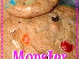Amish Friendship Bread Monster Cookies
