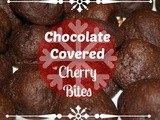 Baked Chocolate Covered Cherry Bites {Christmas Goodies}