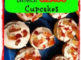 Bloody Broken Glass Cupcakes for Halloween