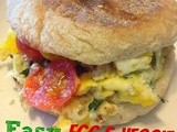 {Healthy Recipe} Easy Egg and Veggie Breakfast Sandwich with Green Giant Giveaway