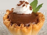 Holiday Treat French Silk Phyllo Petites & Pinterest Hop