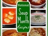 Monday Menu Plan and National Soup Month