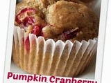Pumpkin Cranberry Mini Breakfast Muffins