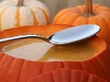 Pumpkin soup for a fall night