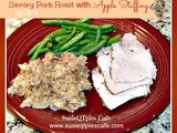 {Recipe} Savory Pork Roast with Apple Stuffing