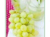 {Summer Drink Recipe} Green Grape Spritzer