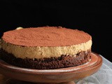 Flourless Chocolate Cake with Coffee Mousse