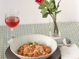 Homemade Potato Gnocchi with Tomato Cream Sauce & Fresh Mozzarella