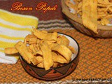 Besan Papdi Recipe (Crispy Snack For Holi)