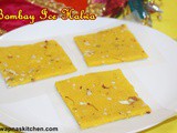 Bombay Ice Halwa Recipe (with sooji / rava)
