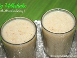 Fig Milkshake (with almond & honey)