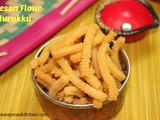 Kadalai Maavu Arisi Murukku / Besan Flour Murukku Recipe