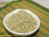 Karuvepillai Podi / Curry leaves Powder