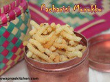 Raw Rice Murukku / Pacharisi Murukku(with roasted bengal gram)