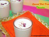 Thandai Recipe-Special Holi Drink