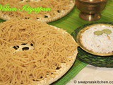 Vellam Idiyappam / Jaggery String Hoppers Recipe