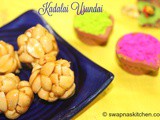 Verkadalai Urundai / Peanut jaggery balls (kadalai mittai)