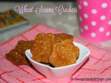 Wheat Sesame Crackers