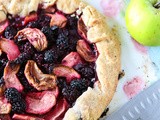 Apple & Blackberry Galette