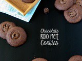 Chocolate Rolo Melt Cookies