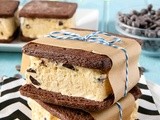 Cookie Dough Ice Cream Sandwiches