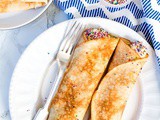 Funfetti Cake Batter Crêpes