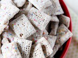 Funfetti Cake Batter Puppy Chow