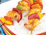 Summer Pineapple Shrimp Kabobs