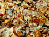 Chicken Fajita Nachos #SundaySupper