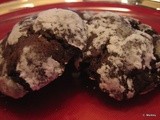 Double Chocolate Crinkles