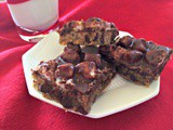 Peanut Butter Rocky Road Bar Cookies