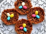 Chocolate Vermicelli nests for Easter