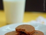 Cookie glasses & some choco-chip cookies