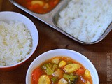 Sweet and sour Vegetables-Vaanya's favourite