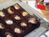 Cadbury Creme Egg Brownies