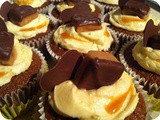 Caramel swirl cupcakes