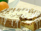 Iced orange cake