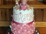 Peppa Pig birthday cake