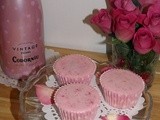 Pink champagne cupcakes