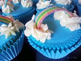 Rainbow cupcakes