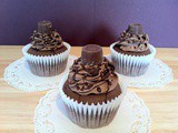 Rolo cupcakes