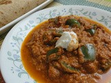 Capsicum in a spicy Curd gravy