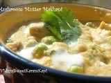 Mushroom Mutter Makhani