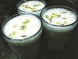 Elaichi kesar pista lassi