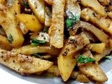 Garlic Potato Stir Fry