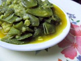 Low Fats Flat Beans Curry Mom's Style